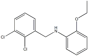 N-[(2,3-dichlorophenyl)methyl]-2-ethoxyaniline Struktur