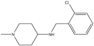 N-[(2-chlorophenyl)methyl]-1-methylpiperidin-4-amine Struktur