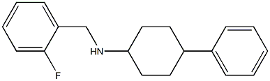 N-[(2-fluorophenyl)methyl]-4-phenylcyclohexan-1-amine Struktur