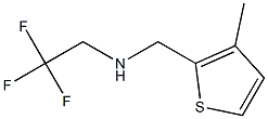 N-[(3-methylthien-2-yl)methyl]-N-(2,2,2-trifluoroethyl)amine Struktur