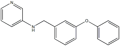 N-[(3-phenoxyphenyl)methyl]pyridin-3-amine Struktur