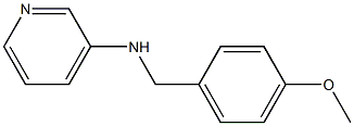 N-[(4-methoxyphenyl)methyl]pyridin-3-amine Struktur