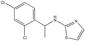 N-[1-(2,4-dichlorophenyl)ethyl]-1,3-thiazol-2-amine Struktur