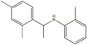 N-[1-(2,4-dimethylphenyl)ethyl]-2-methylaniline Struktur