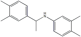 N-[1-(3,4-dimethylphenyl)ethyl]-3,4-dimethylaniline Struktur