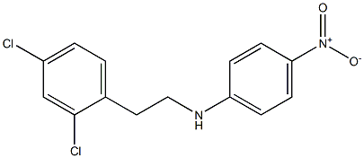 N-[2-(2,4-dichlorophenyl)ethyl]-4-nitroaniline Struktur