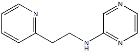 N-[2-(pyridin-2-yl)ethyl]pyrazin-2-amine Struktur