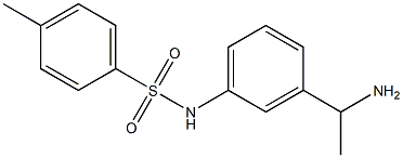 N-[3-(1-aminoethyl)phenyl]-4-methylbenzenesulfonamide Struktur