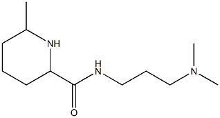 N-[3-(dimethylamino)propyl]-6-methylpiperidine-2-carboxamide Struktur