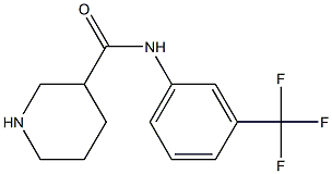 N-[3-(trifluoromethyl)phenyl]piperidine-3-carboxamide Struktur