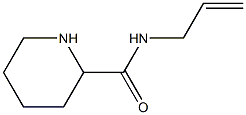 N-allylpiperidine-2-carboxamide Struktur