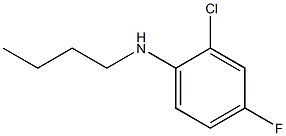 N-butyl-2-chloro-4-fluoroaniline Struktur