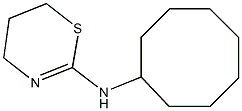 N-cyclooctyl-5,6-dihydro-4H-1,3-thiazin-2-amine Struktur