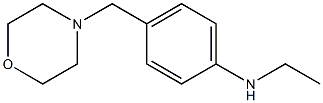 N-ethyl-4-(morpholin-4-ylmethyl)aniline Struktur