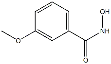 N-hydroxy-3-methoxybenzamide Struktur