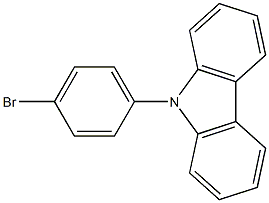 N-(4-Bromophenyl)carbazole Struktur