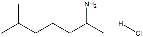 2-Amino-6-methyheptane hydrochloride Struktur