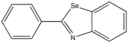 8-phenyl-9-selena-7-azabicyclo[4.3.0]nona-1,3,5,7-tetraene Struktur