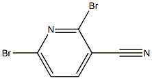 2,6-Dibromo-3-cyanopyridine Struktur