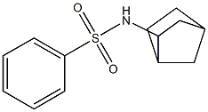 N-bicyclo[2.2.1]hept-2-ylbenzenesulfonamide Struktur