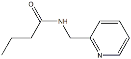 N-(2-pyridinylmethyl)butanamide Struktur