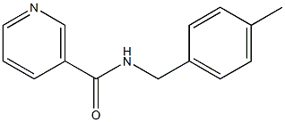 N-(4-methylbenzyl)nicotinamide Struktur