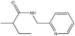 2-methyl-N-(2-pyridinylmethyl)butanamide Struktur