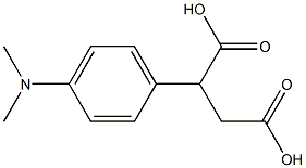 2-[4-(dimethylamino)phenyl]succinic acid Struktur