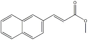 methyl 3-(2-naphthyl)acrylate Struktur