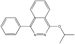 1-isopropoxy-4-phenylphthalazine Struktur