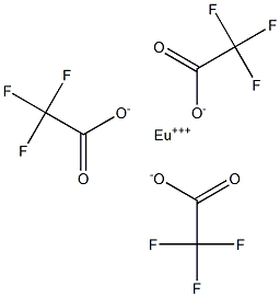 Europium (III) trifluoroacetate, 99.9% (metals basis) Struktur