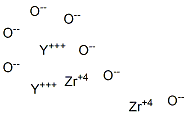 Zirconium yttrium oxide Struktur