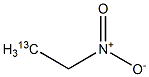 Nitroethane-1-13C Struktur