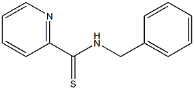 N-benzyl-2-pyridinecarbothioamide Struktur