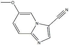 6-methoxyimidazo[1,2-a]pyridine-3-carbonitrile Struktur