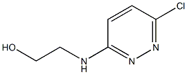 2-[(6-chloropyridazin-3-yl)amino]ethanol Struktur