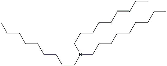 N,N-Dinonyl-6-nonenylamine Struktur