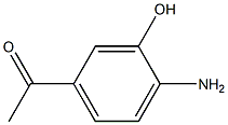 4'-Amino-3'-hydroxyacetophenone Struktur