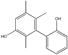 2,5,6-Trimethyl-1,1'-biphenyl-2',3-diol Struktur