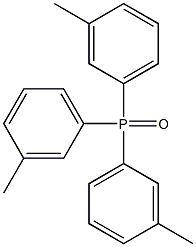 Tris(m-tolyl)phosphine oxide Struktur