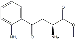 (S)-2-Amino-3-anthraniloylpropanoic acid methyl ester Struktur