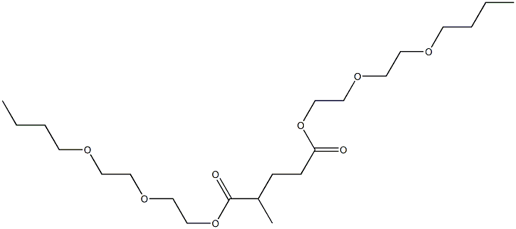 Butane-1,3-dicarboxylic acid bis[2-(2-butoxyethoxy)ethyl] ester Struktur