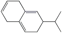 1,4,6,7-Tetrahydro-6-isopropylnaphthalene Struktur