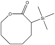 3-(Trimethylsilyl)oxacyclooctan-2-one Struktur