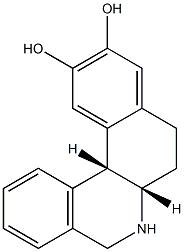 (6aS,12bS)-5,6,6a,7,8,12b-Hexahydrobenzo[a]phenanthridine-10,11-diol Struktur