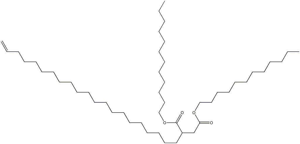 2-(20-Henicosenyl)succinic acid didodecyl ester Struktur