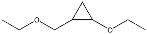 1-Ethoxy-2-(ethoxymethyl)cyclopropane Struktur
