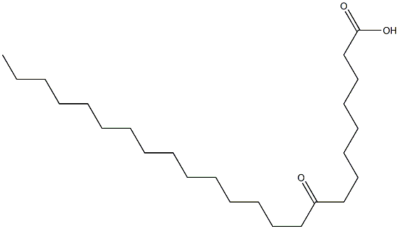 9-Oxotetracosanoic acid Struktur