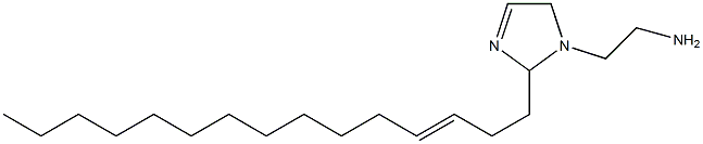 1-(2-Aminoethyl)-2-(3-pentadecenyl)-3-imidazoline Struktur