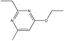 4-Ethoxy-2-ethyl-6-methylpyrimidine Struktur